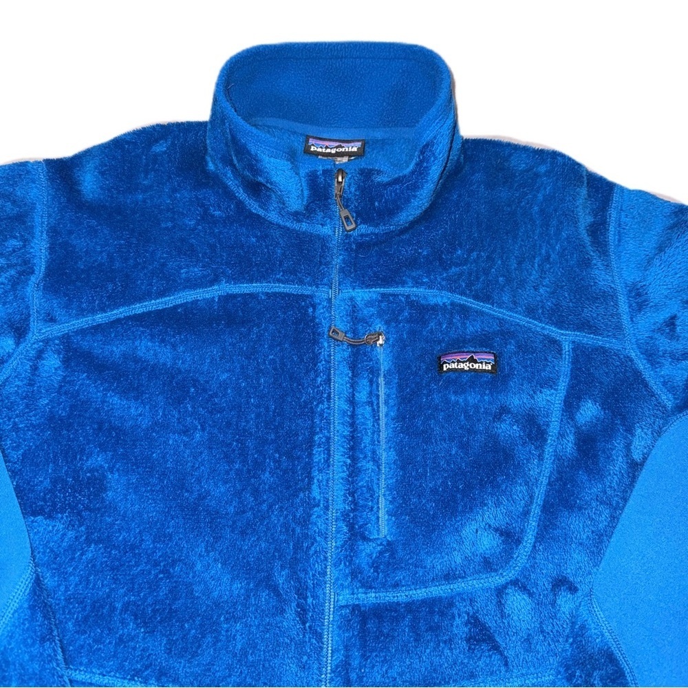 Patagonia Regulator R2 Jacket XL Bright Royal Blue Fleece Warm Performance EUC - Picture 5 of 7